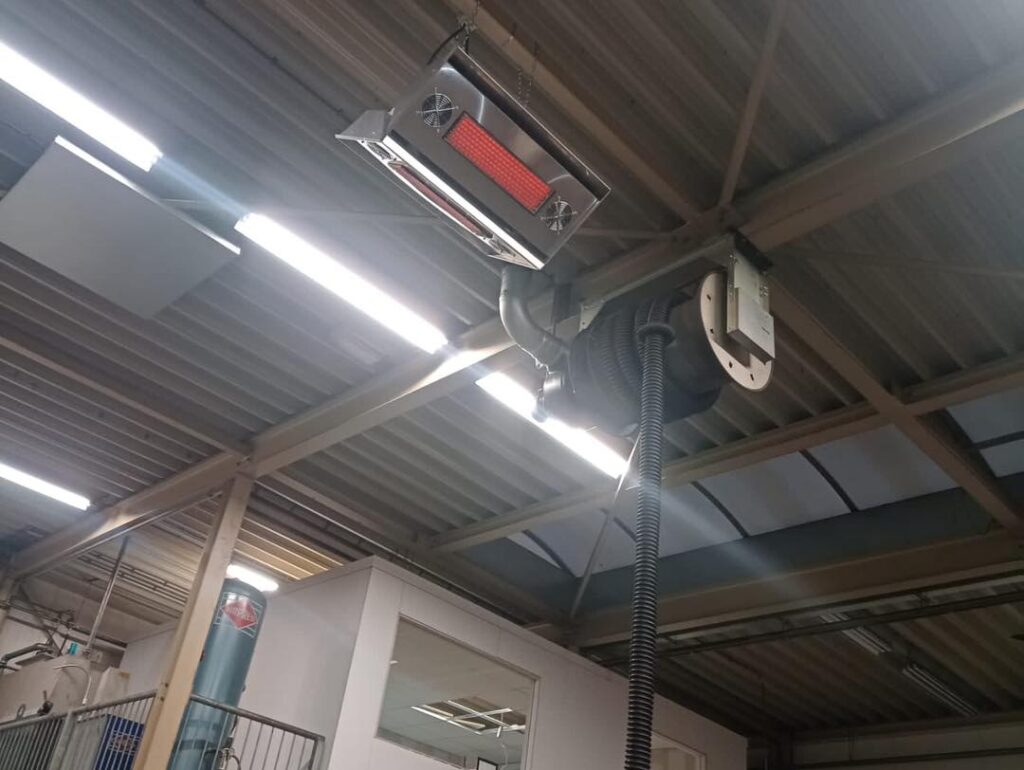 Bedrijfshallen verwarming